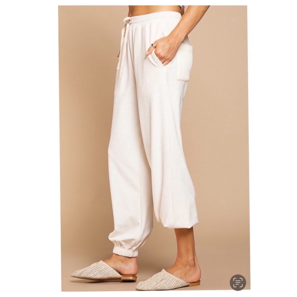POL Cream Oversized Joggers - Picture 2 of 7
